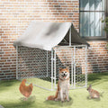 Vidaxl hondenkennel voor buiten met dak 200x100x150 cm