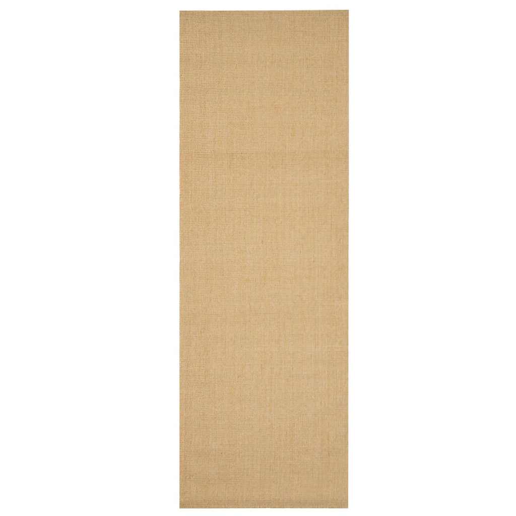 Vidaxl vloerkleed 66x200 cm natuurlijk sisal