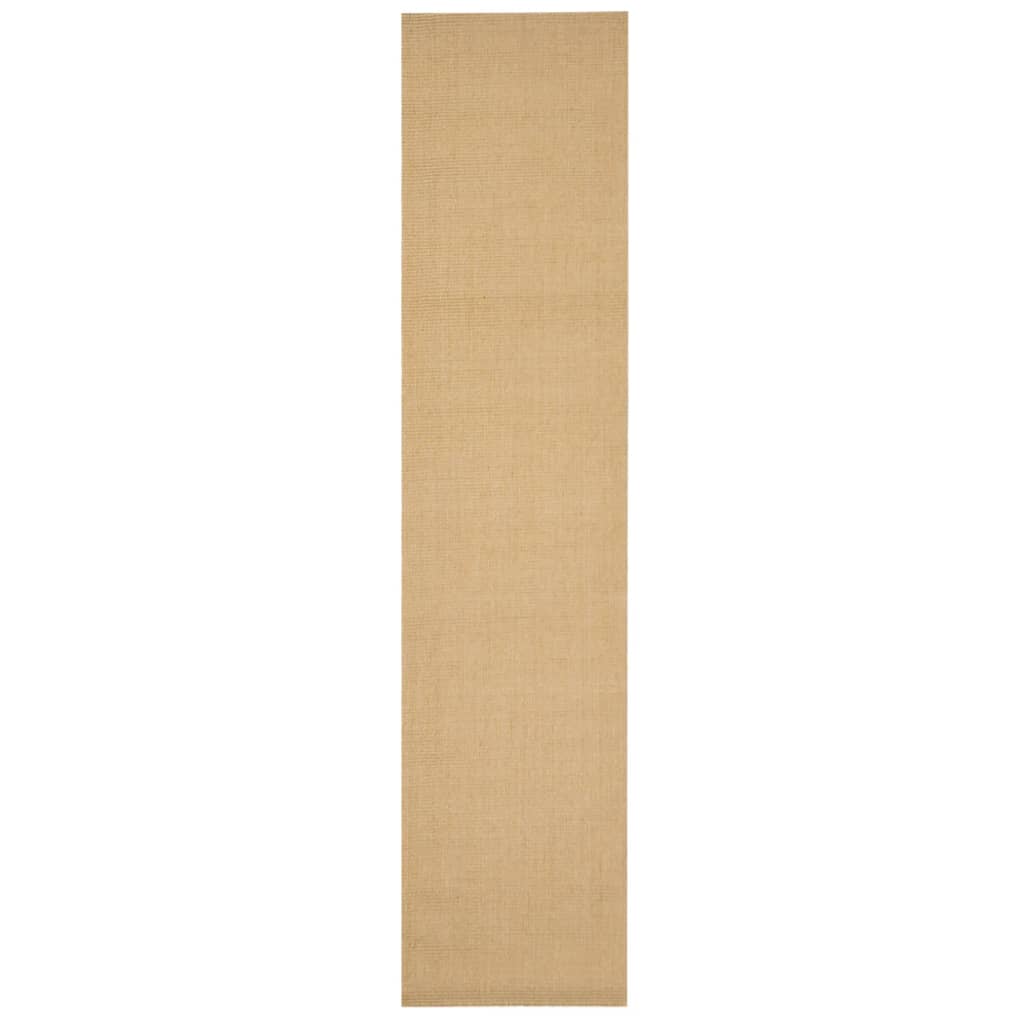 VidaXL Teppich 66x300 cm Natur-Sisal