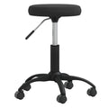 Vidaxl massagekruk fluweel zwart