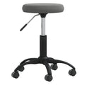 Vidaxl massagekruk fluweel donkergrijs