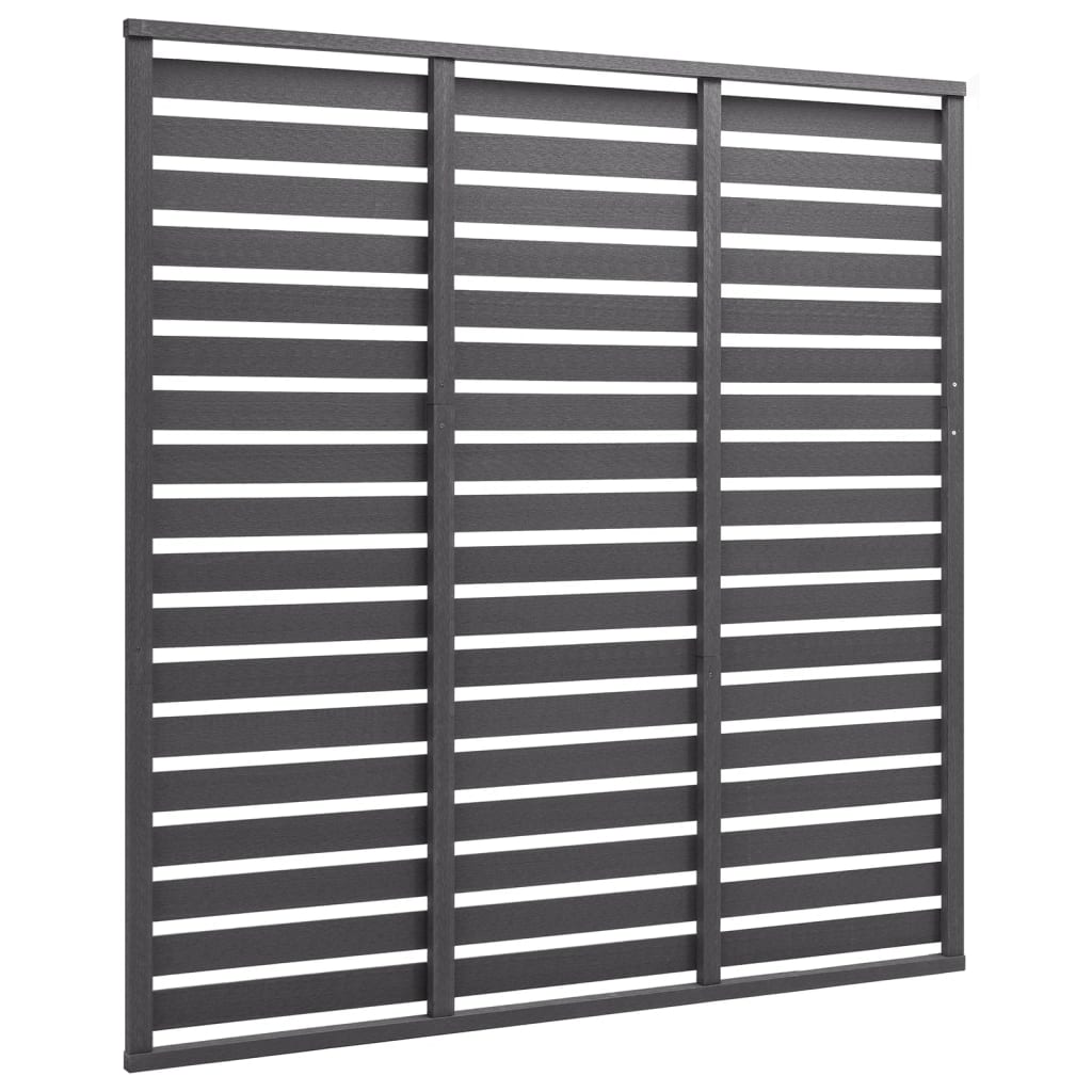 VidaXL -Saunatisch 180x180 cm HKC Grau