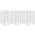 Vidaxl Gabione Pflanzer 3 ST erhöht 30 x 30 x 50 cm Anforderungen