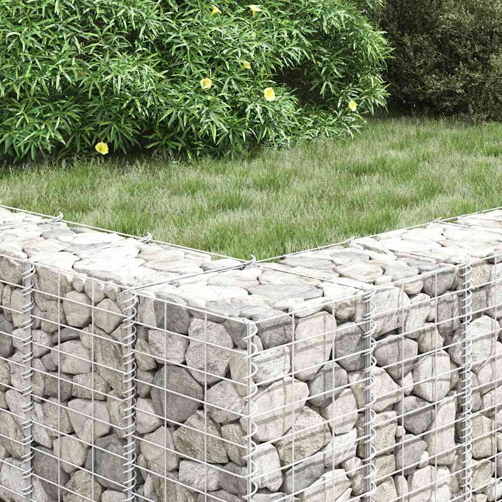 Vidaxx Gabionen-Pflanzgefäße 4 ST 30x30x50 100 150 200 cm Anforderungen