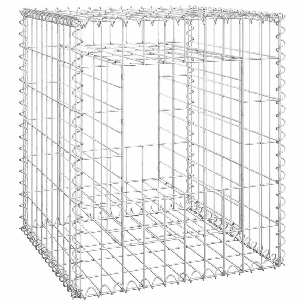 Vidaxl Gabionenpfosten 2 ST 50x50x60 cm Eisen