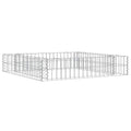 Vidaxl gabion plantenbak verhoogd 100x100x20 cm gegalvaniseerd staal