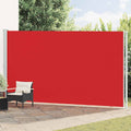 VidaXL Garten-Sichtschutz ausziehbar 220x600 cm rot