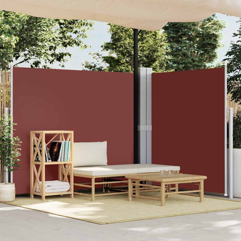 VidaXL Windschutzscheibe ausziehbar 180 x 600 cm braun