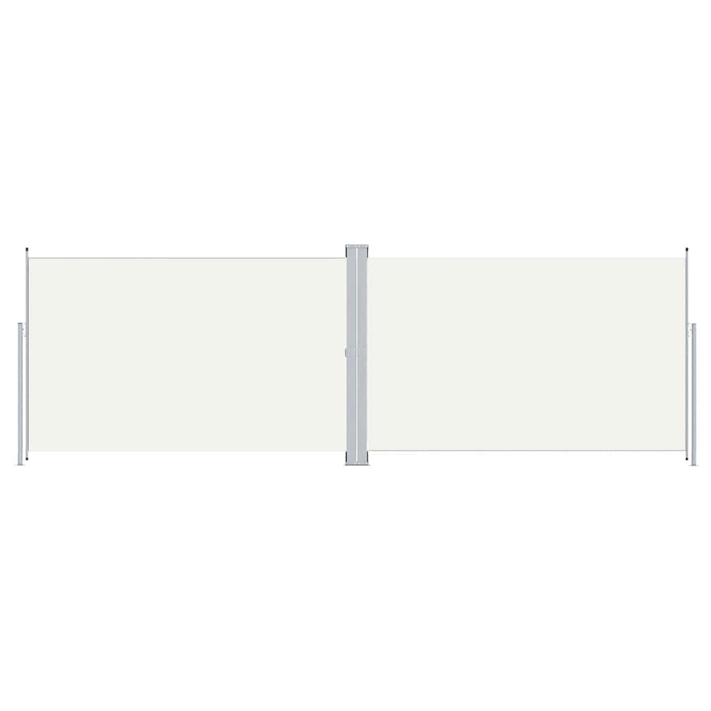 VIDAXL - Windschutz von 200 x 600 cm, cremefarben