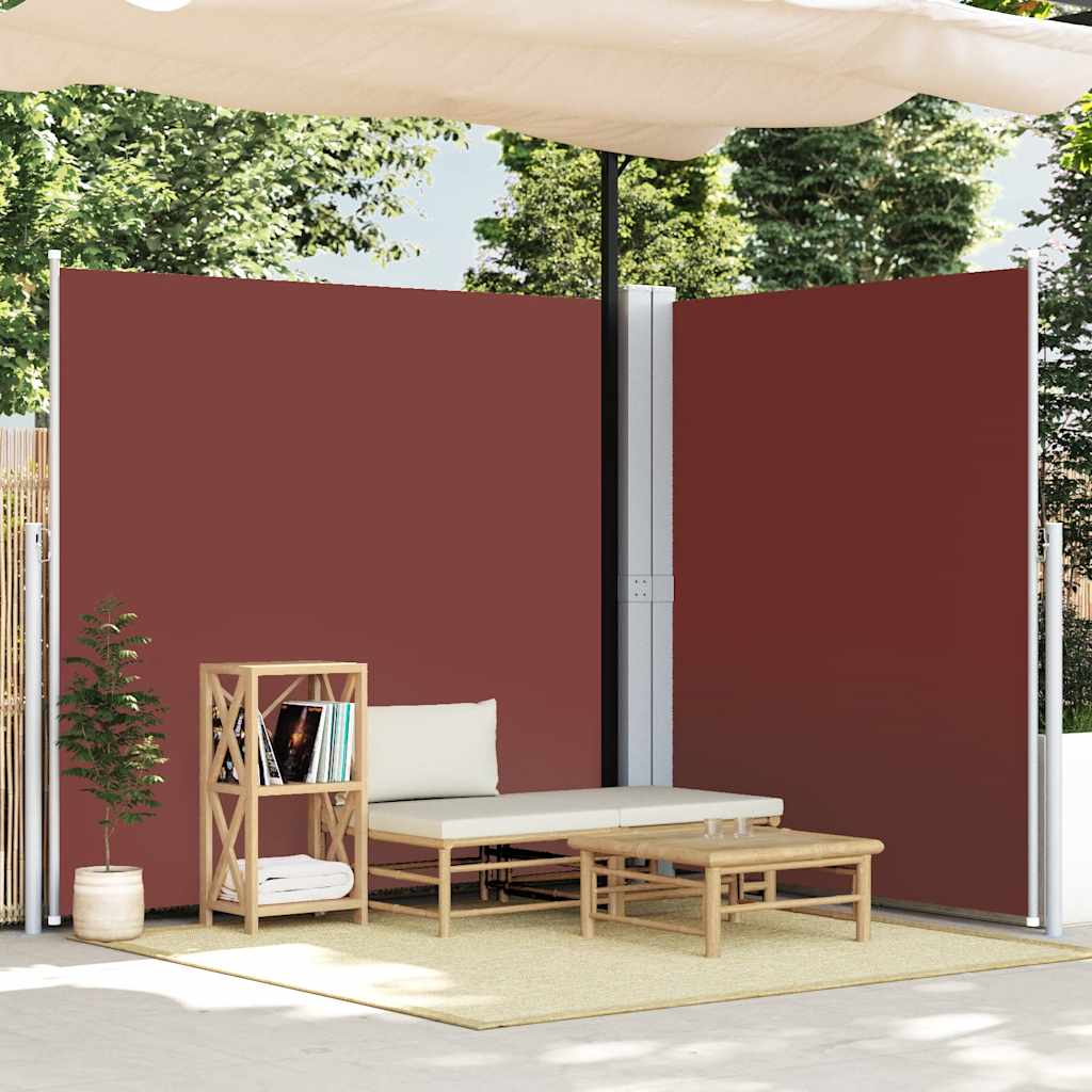 VIDAXL - Windschutzvisier 200x600 cm Braun