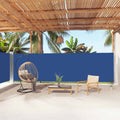 VIDAXL - Windschutzvisier 180x1000 cm blau