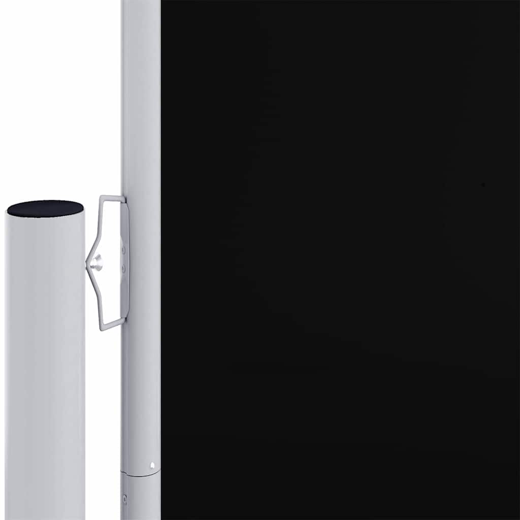 Vidaxl windscherm uittrekbaar 200x1000 cm zwart
