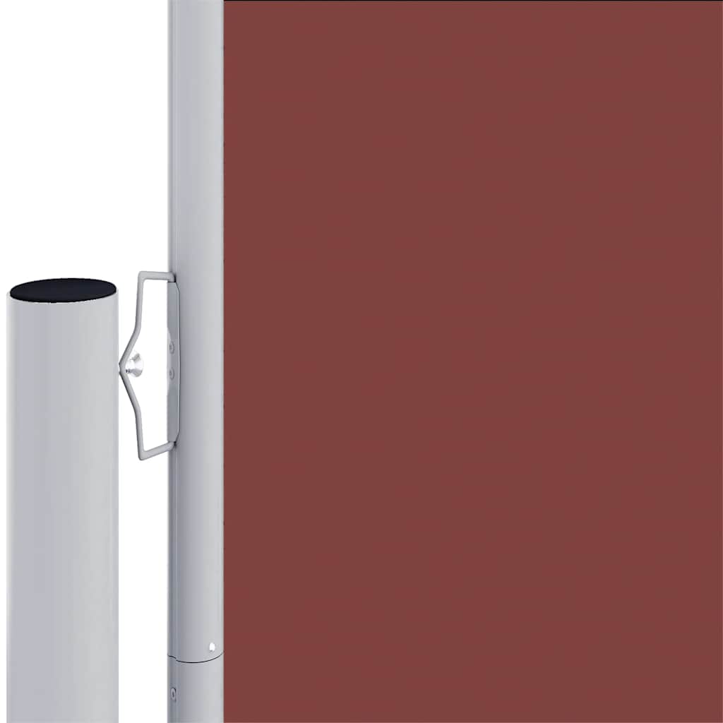 VIDAXL - Windschutzschild 200x1000 cm Braun