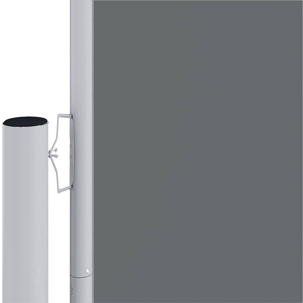 VIDAXL -Windschutzschild 160x1200 cm Anthrazit -gelöscht