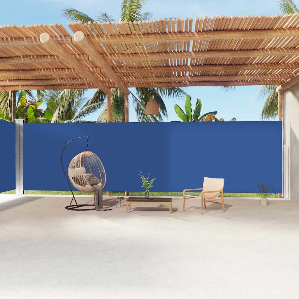VIDAXL - Windschutzvisier 220 x 1200 cm blau