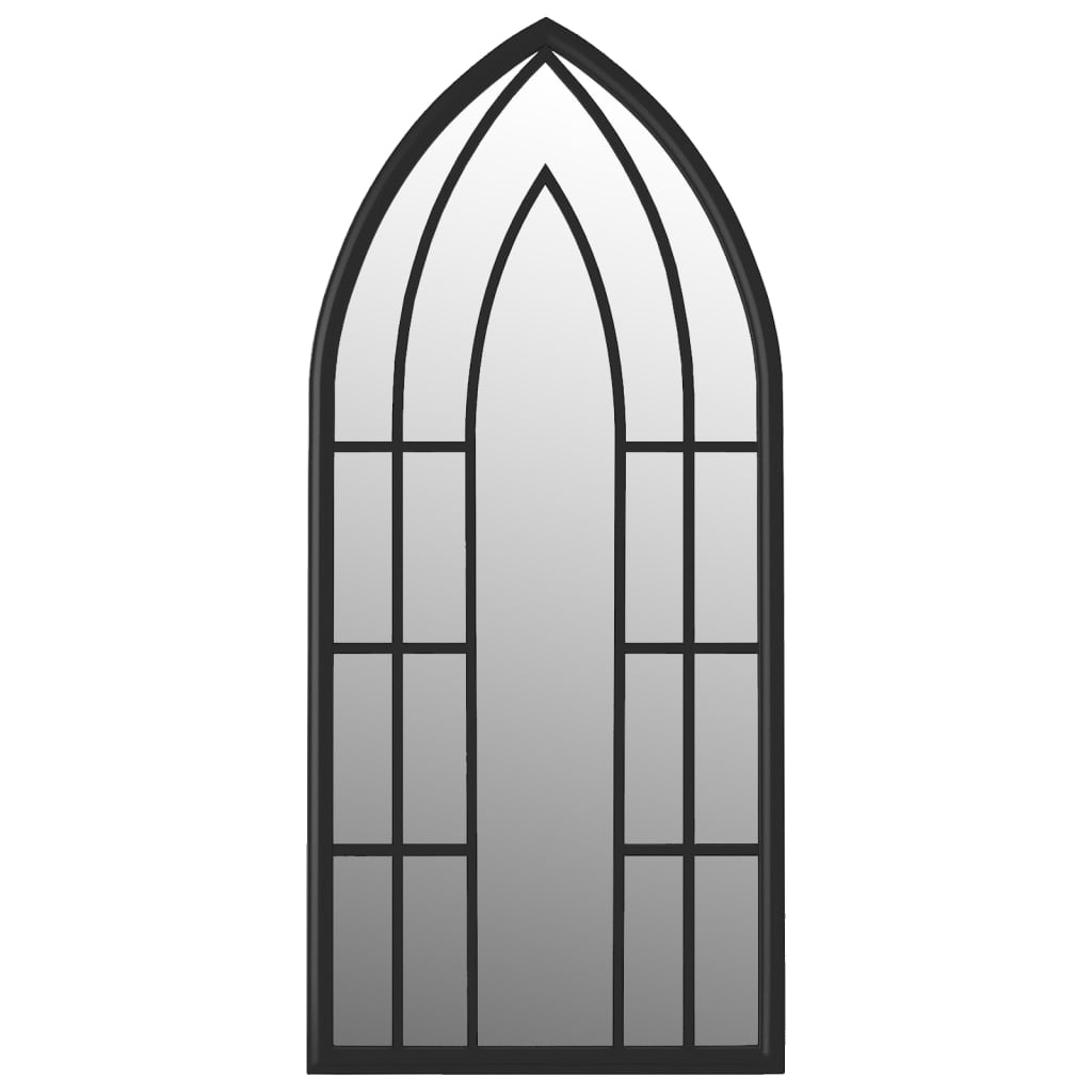 Vidaxl spiegel 70x30 cm ijzer zwart