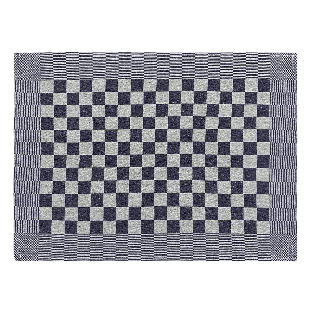 VidaXL Küchentücher, 50 Stück, 50 x 70 cm, Baumwolle, blau und weiß