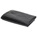 Vidaxl dekzeil 650 g m² 2x3 m zwart