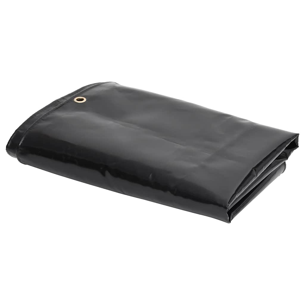Vidaxl zeildoek 650 g m² 4x8 m zwart