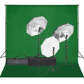 Vidaxl fotostudioset met verlichtingsset en achtergrond