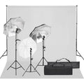 Vidaxl fotostudioset met verlichtingsset en achtergrond