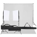 Vidaxl fotostudioset met verlichtingsset en achtergrond