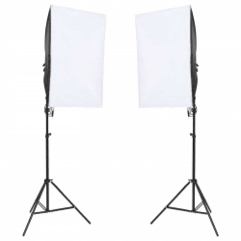 Vidaxl fotostudioset met verlichtingsset en achtergrond