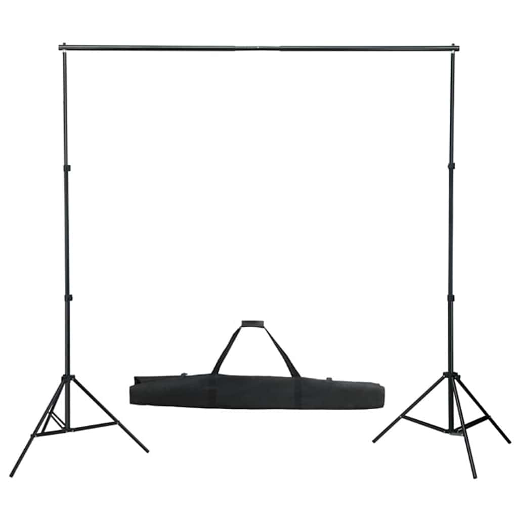 Vidaxl fotostudioset met verlichtingsset, achtergrond en reflector