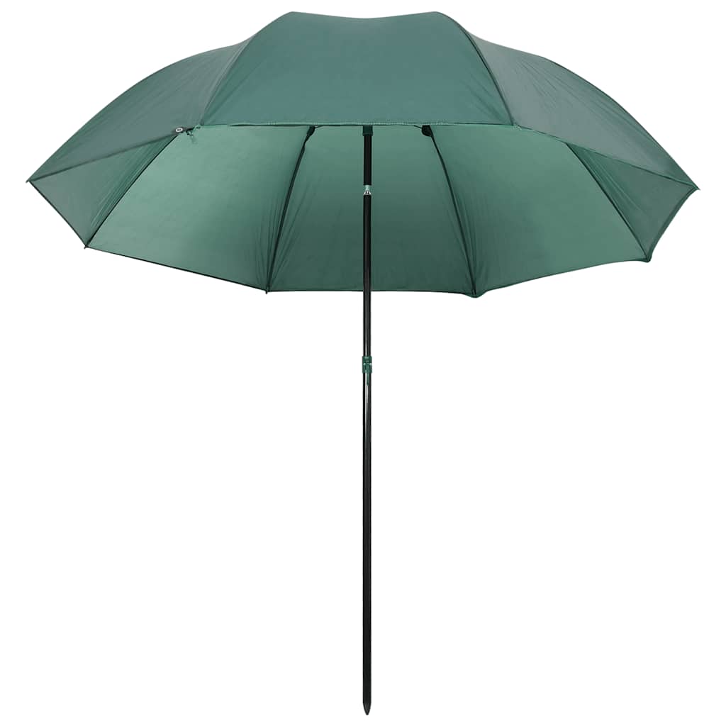 Vidaxl visparaplu 220x193 cm groen