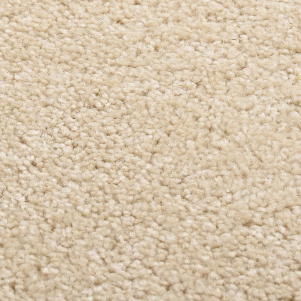 Vidaxl vloerkleed kortpolig 160x230 cm beige