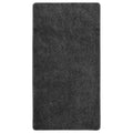 Vidaxl vloerkleed shaggy anti-slip 80x150 cm donkergrijs