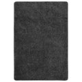 Vidaxl vloerkleed shaggy anti-slip 160x230 cm donkergrijs