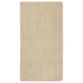 Vidaxl vloerkleed shaggy anti-slip 80x150cm crèmekleurig