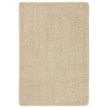 Vidaxl vloerkleed shaggy anti-slip 140x200 cm crèmekleurig