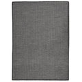 Vidaxl buitenkleed platgeweven 200x280 cm grijs