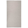 VidaXL Flachgewebter Outdoor-Teppich 80x150 cm Taupe