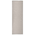 VidaXL Flachgewebter Outdoor-Teppich 80x250 cm Taupe