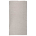 VidaXL Outdoor-Teppich, flachgewebt, 100 x 200 cm, Taupe