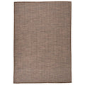 Vidaxl buitenkleed platgeweven 160x230 cm bruin