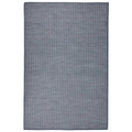 VidaXL Flachgewebter Outdoor-Teppich 120x170 cm Blau