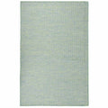 Vidaxl buitenkleed platgeweven 100x200 cm turquoise