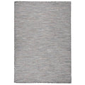 Vidaxl buitenkleed platgeweven 160x230 cm bruin en blauw