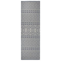 Vidaxl buitenkleed met patroon platgeweven 80x250 cm blauw