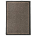 Vidaxl buitenkleed platgeweven 200x280 cm donkerbruin
