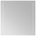 Vidaxl badkamerspiegel led 50x50 cm