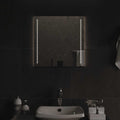 Vidaxl badkamerspiegel led 50x50 cm
