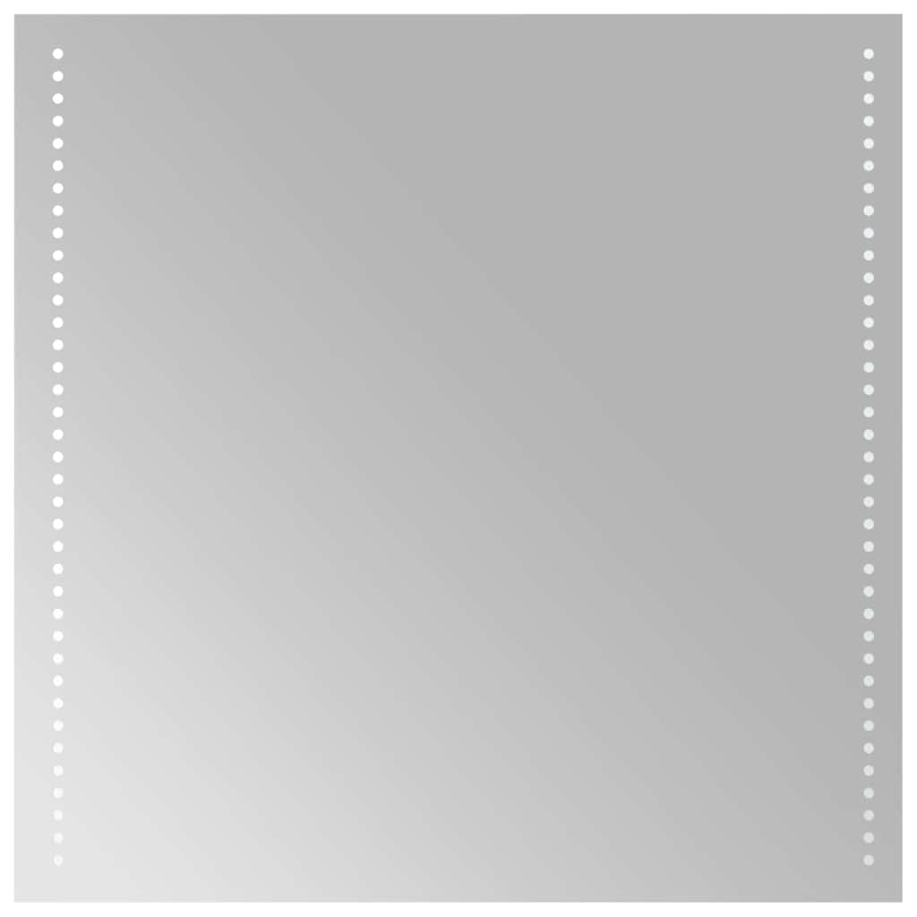 Vidaxl badkamerspiegel led 60x60 cm