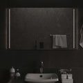 Vidaxl badkamerspiegel led 100x60 cm
