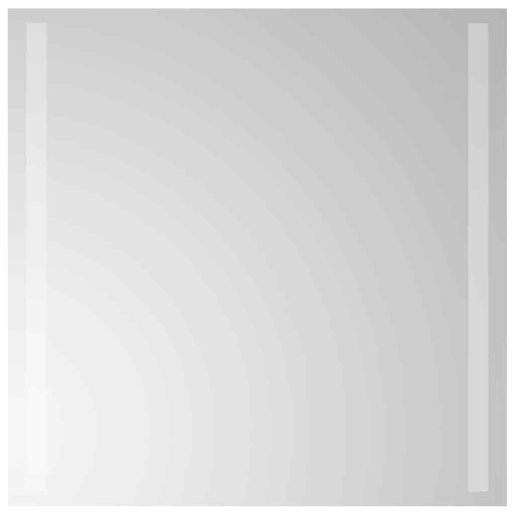 Vidaxl badkamerspiegel led 50x50 cm