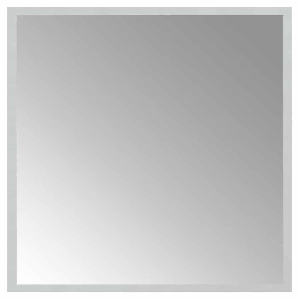 Vidaxl badkamerspiegel led 50x50 cm